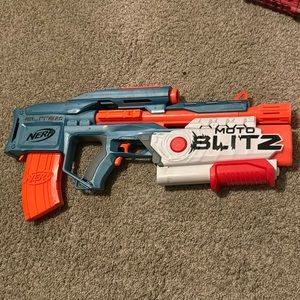 NERF Elite 2.0 Motoblitz Blaster with Scope, Motorized 10-Dart Blasting